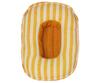 Maileg - Rubber boat, small mouse - Yellow stripe