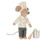 Maileg - CHEF MOUSE W. SOUP POT AND SPOON