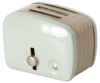 Maileg - Miniature brødrister og  brød (toaster) mint