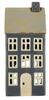 House t/tealight Nyhavn beige roof 1 chimney - Pre-order - Delay from the vendor