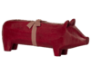 Maileg - Wood Pig, Large - Red