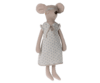 Maileg - Maxi mouse with nightgown