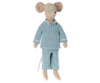 Maileg - Medium mouse med pyjamas