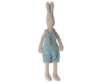 Maileg - Rabbit size 2 with Overall - Expected in stock from 1/4-2022