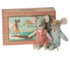 Maileg - Mom and Dad mouse in cigarbox