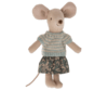 Maileg - Knitwear and skirt, Big sister mouse - Pre-order - Expected in stock from 15 . Nov. 22