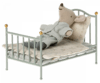 Maileg - Vintage Bed, Mouse - Mint - Pre-order - Expected in stock from 15. Sept. 22
