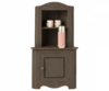 Miniature corner cabinet - Brown
