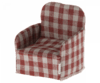 Maileg - Chair, Mouse - Red - Expected in stock from 15/11-2022