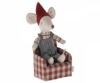 Maileg - Chair, Mouse - Red