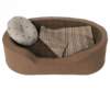Maileg - Dog basket - Brown
