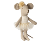 Maileg - Ballerina mouse, Little sister - Off-white - 2024 - Pre-order - Expected in stock 1/10-2024