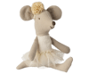 Maileg - Ballerina mouse, Little sister - Off-white - 2024 - Pre-order - Expected in stock 1/10-2024