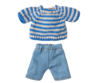 Maileg - Knitted sweater and trousers, for Big Brother mouse- Pre-order - expected in stock 3-10-2025