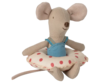 Maileg - Beach mouse with bathing ring, Little Sister - Available in 3 different models - pre-order - expected in stock from 20-5-2025