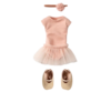 Maileg - Ballet suit and skirt pink, size 2 - 2025
