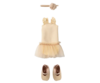 Maileg - Ballet suit and skirt cream-colored, size 2 - 2025