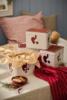 Ib Laursen - Cookie tin w/braided Christmas hearts, square