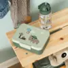 Done By Deer - Madkasse med opdeler - Grøn
