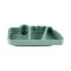 Done By Deer - Silicone Stick&Stay snack plate Croco - Green