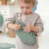 Done By Deer - Quilted cross-over children's bag - Croco - Choose between green and powder