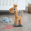 Done By Deer - Pull along "Raffi" Giraffe mustard