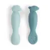 Done By Deer - Learning spoon set - Tiny farm - Choose between blue and powder
