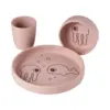 Done By Deer - Silicone dinner set Sea friends Powder