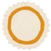 Ib laursen - Placemat mustard circle crocheted