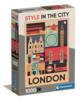 Clementoni  - Puslespil  London - HQC Style in the City - 1000 brikker