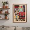Clementoni  - Puslespil  London - HQC Style in the City - 1000 brikker
