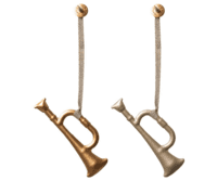 Maileg - Ornament - Trumpet - 2 ass.