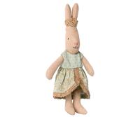 Maileg - Princes rabbit, micro mint - 16 cm.
