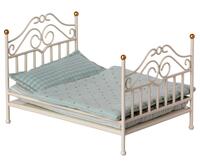 Maileg - VINTAGE BED, MICRO - OFF WHITE