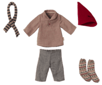 Maileg - Maileg - Christmas clothes, Medium mouse - Boy
