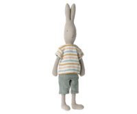 Maileg - Rabbit size 4 with trousers and t-shirt - 63 cm.