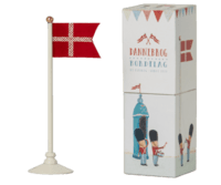 Maileg - Dannebrog - Table flag - Small - 14 cm.