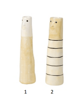 Speedtsberg - Ceramic vase with face - Yellow - 2 ass. - Select variant