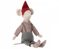 Maileg - Christmas Mouse, Medium - Boy - Pre-order - Expected in stock from 1. Nov. 2022