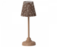 Maileg - Vintage gulvlampe, Lille - Mørk pudder
