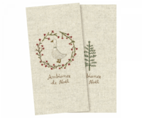 Maileg - Napkin, Christmas Spirit - Small - Pre-order - Expected in stock from 15/11-2022