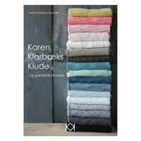 Strikkebog "Karen Klarbæks Klude - og gæstehåndklæder" - TRYKT BOG