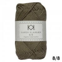 Karen Klarbæk Cotton yarn 8/8 - 1014 - Olive Green