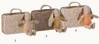 Maileg - Bunny i kuffert - Micro - Vælg ml. 3 varianter