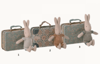 Maileg - Rabbit in suitcase - Micro - Choose ml. 3 variants