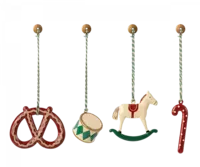 Maileg - Metal ornament set - Peter`s Christmas - Expected delivery: 15/10/2023  -
