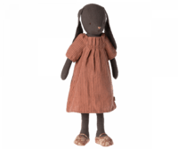 Maileg - Rabbit size 3 - Dark brown - Dress