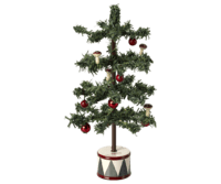 Maileg - Juletræ med grøn trommefod - 2024