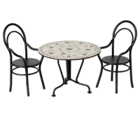 Maileg - Dining table with 2 chairs - Pre-order - expected in stock 4-20-2025