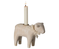 Maileg - Candlestick, Lamb - Choose from 3 different lambs - Pre-order - Expected in stock from 20/01/25